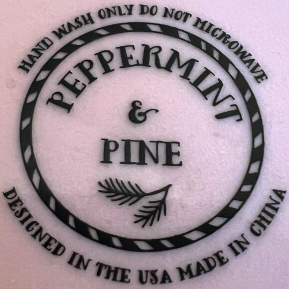 NWOT! PEPPERMINT & PINE Snowflake Mug and Snowflake Keychain Rose Gold - Picture 12 of 12